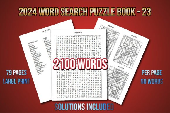 Discover the 2024 Ultimate Word Search Collection 23: Your Portable Oasis of Calm and Focus