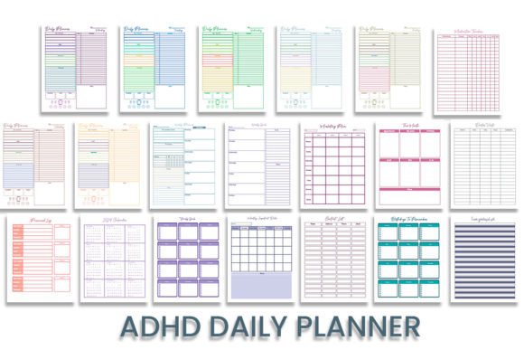 Managing Attention with Intention: A Practical Guide to the 2024 ADHD Daily Planner