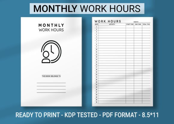 Rethinking Productivity Tools: How the Monthly Work Hours KDP Interior Addresses Modern Self-Publishing and Time Management Trends
